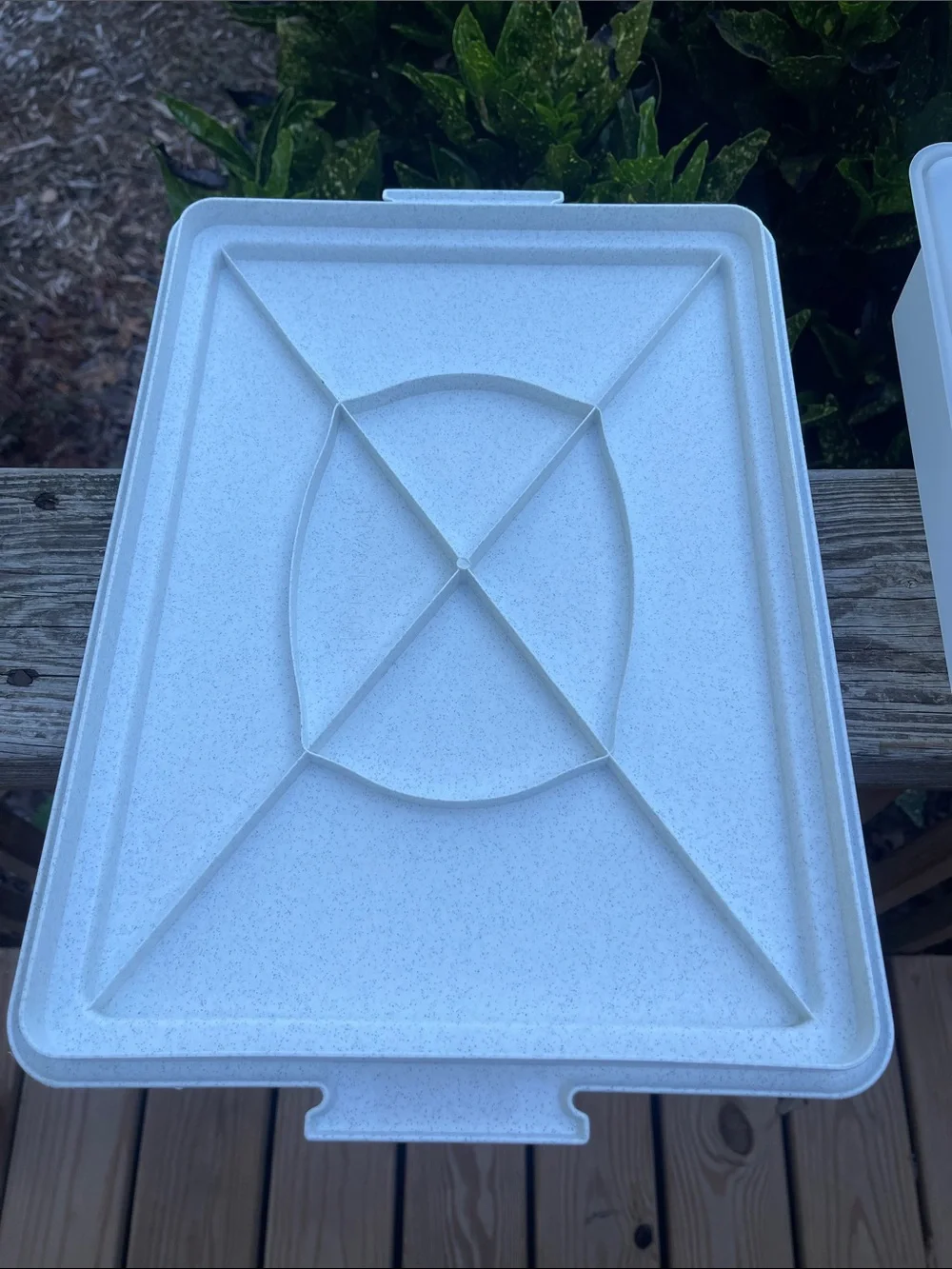 Tupperware Vintage “Fresh N Fancy” Sheet Cake Taker Carrier